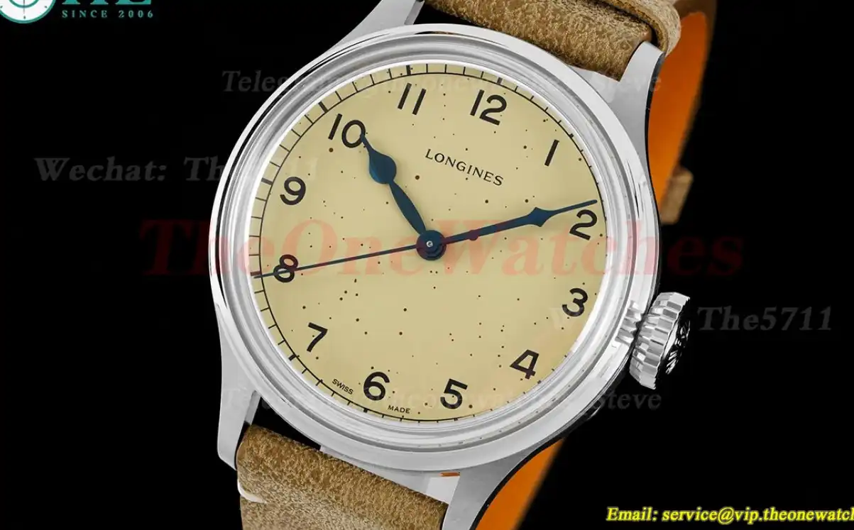 Heritage Military Mens SS LE Cream Dial JAF A23J