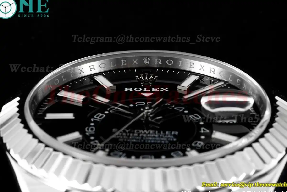 SkyDweller 326934 42mm Oys SS SS Black Dial ZF A2824