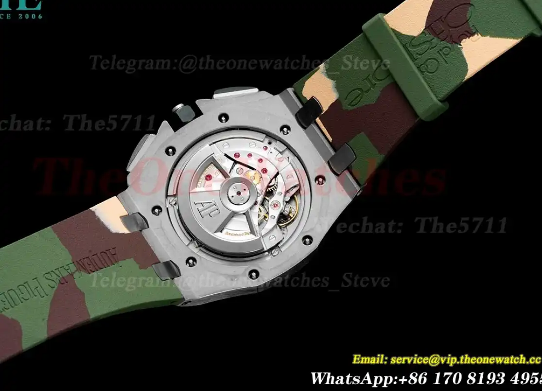 Royal Oak Offshore 44mm SS RU Green Stk APF A3126