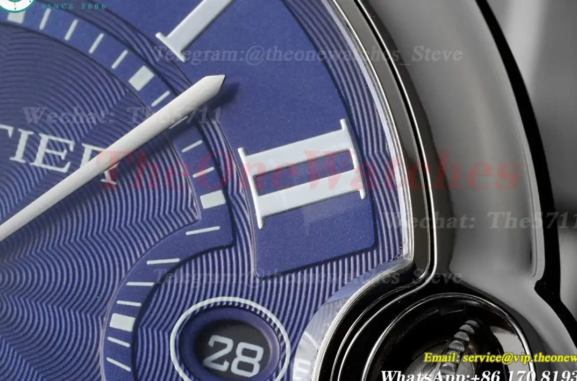 Ballon Bleu De Cartier 42mm SS SS Blue Dial AF A2824