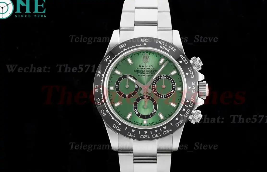 Daytona 40mm SS SS Green Dial IPKF SA4130