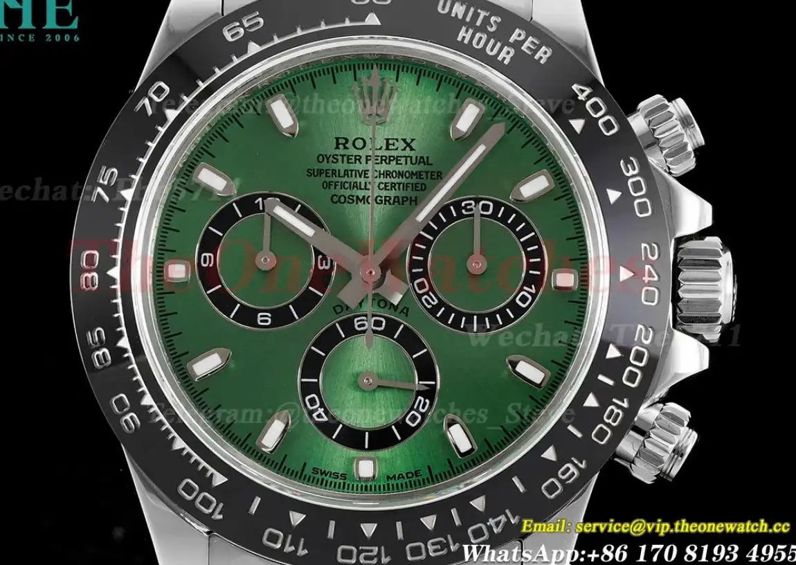 Daytona 40mm SS SS Green Dial IPKF SA4130