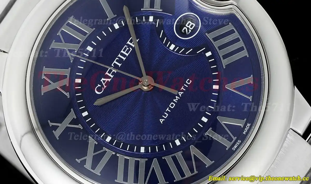 Ballon Bleu De Cartier 42mm SS SS Blue Dial AF A2824