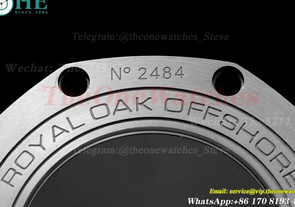 Royal Oak Offshore 44mm SS LE Black Stk APF A3126