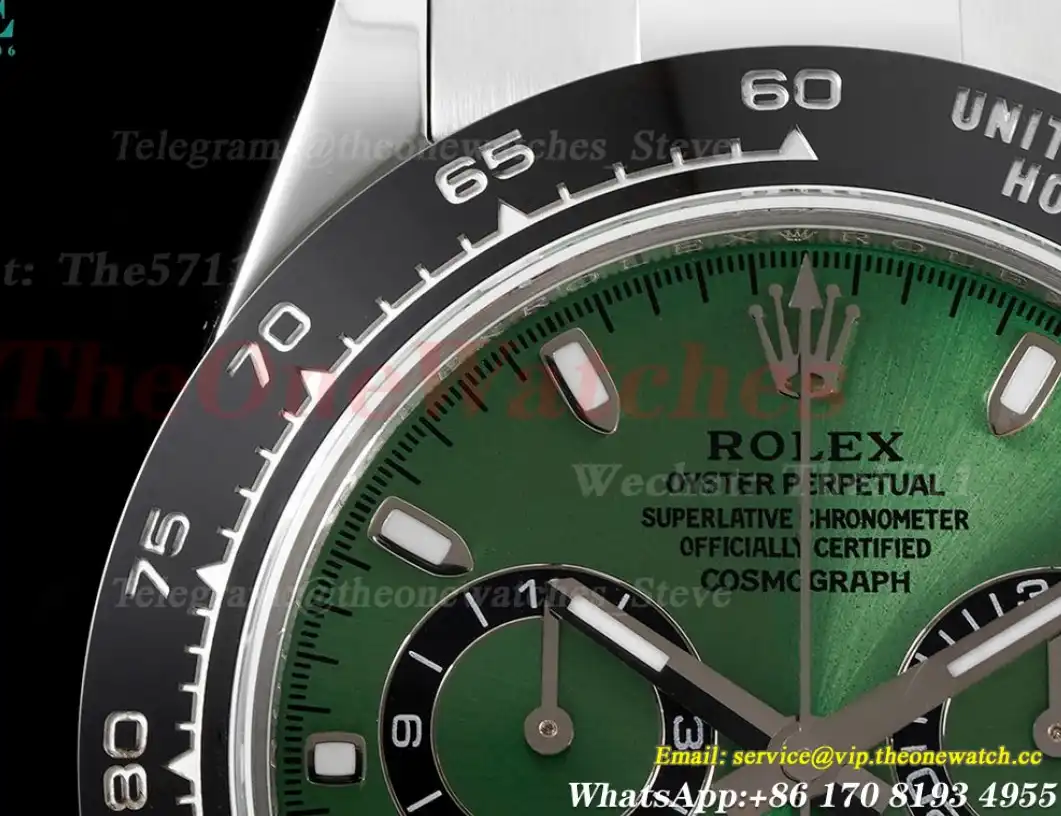 Daytona 40mm SS SS Green Dial IPKF SA4130