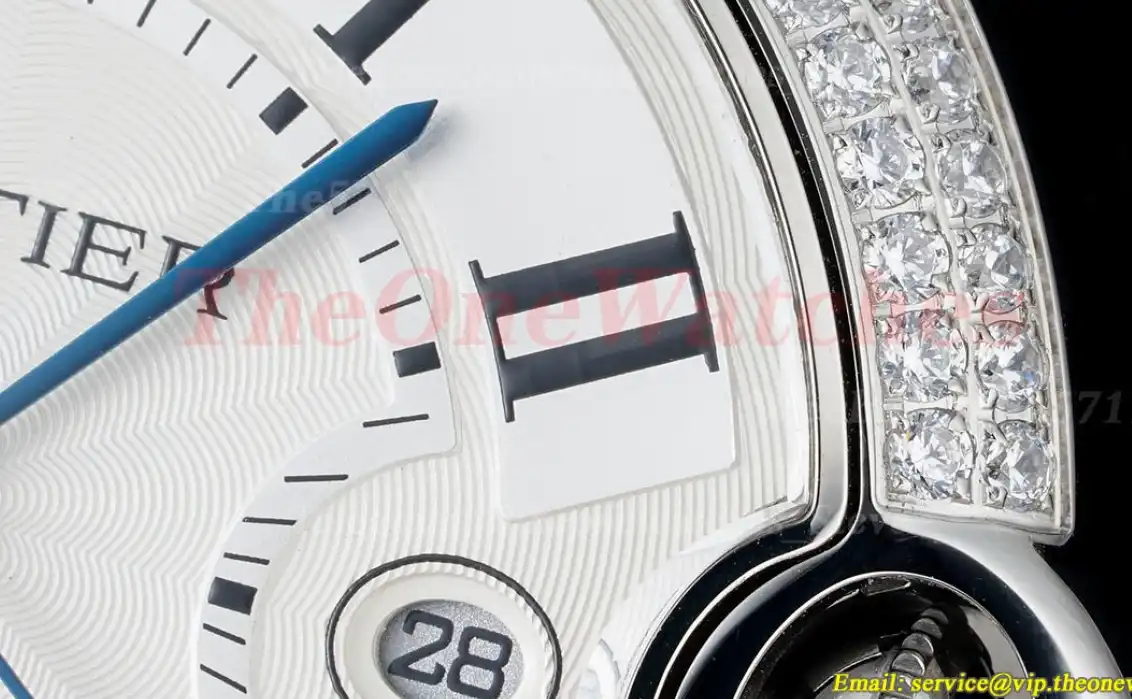 Ballon Bleu De Cartier 42mm Dia SS LE White Dial AF A2824