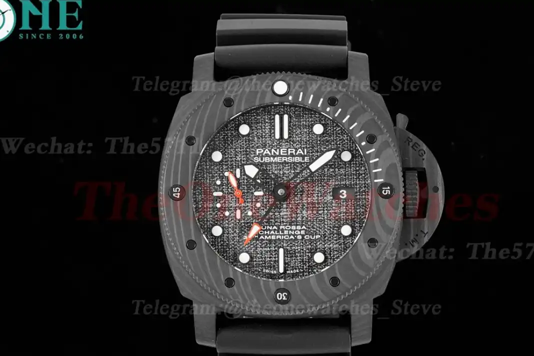 PAM1039 Submersible Luna Rossa GMT 47mm Carbon RU VSF P9010 Super Clone