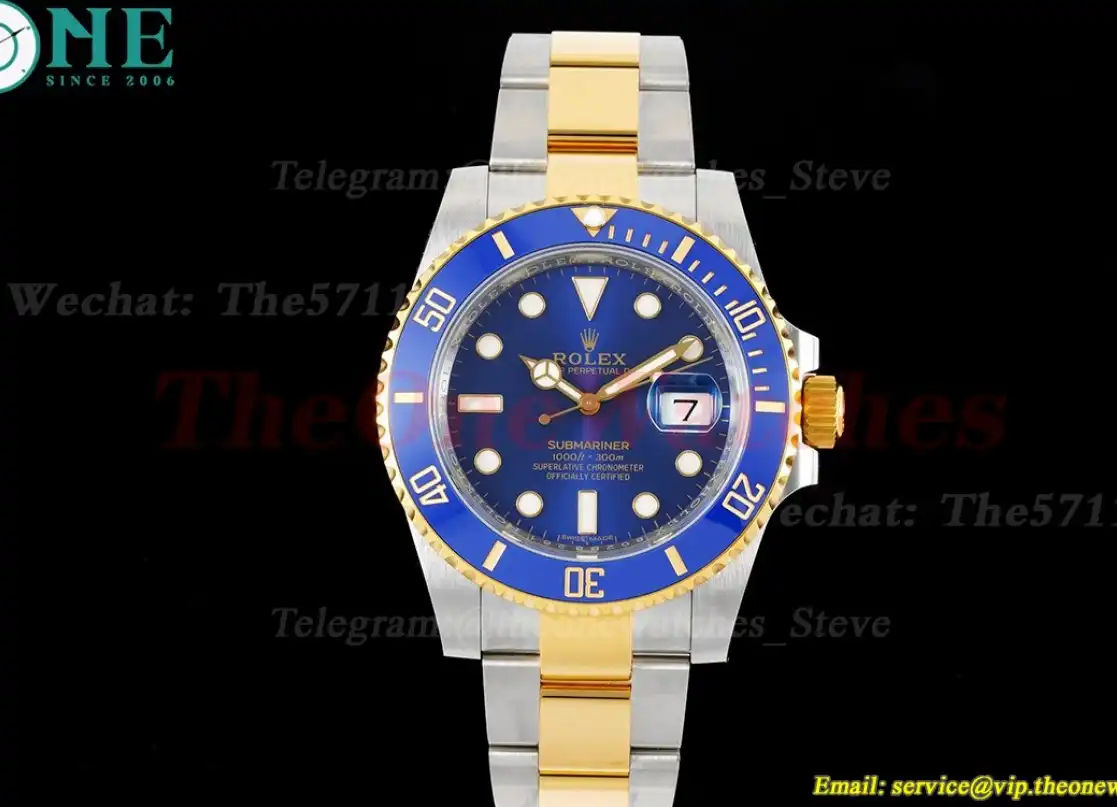 Submariner 116613LB Bluesy 904L YG SS Blue Dial V6F VS3135