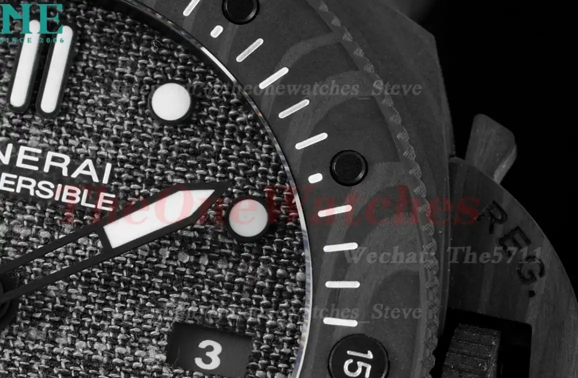 PAM1039 Submersible Luna Rossa GMT 47mm Carbon RU VSF P9010 Super Clone