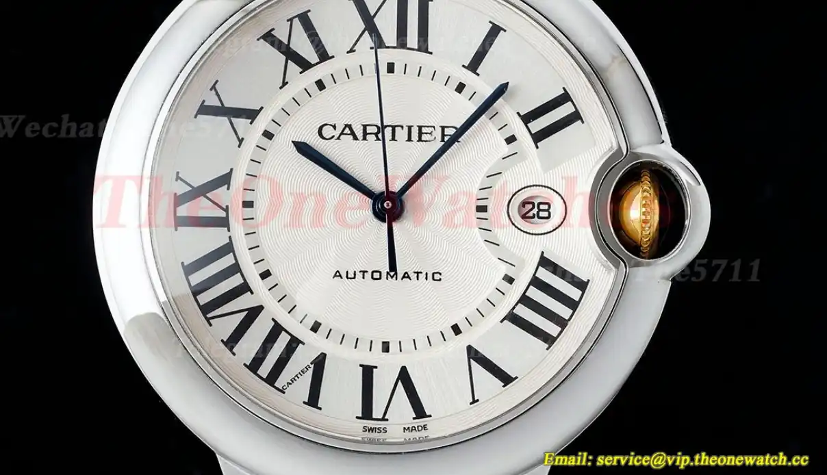 Ballon Bleu De Cartier 42mm YG SS White Dial AF A2824