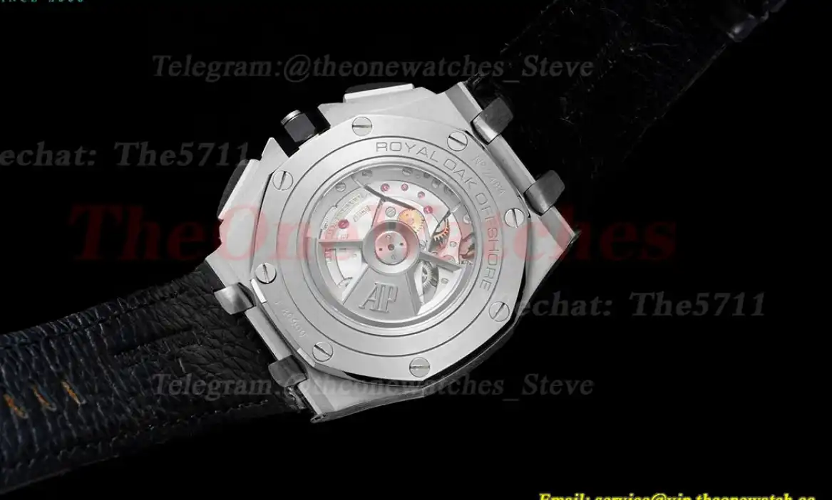 Royal Oak Offshore 44mm SS LE Black Stk APF A3126