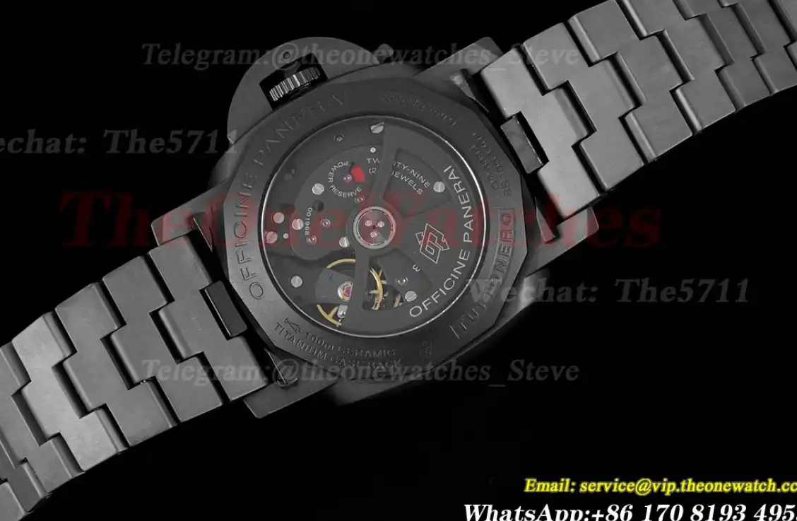 Luminor PAM438 GMT Ceramic Cer Black VSF P9001 Super Clone