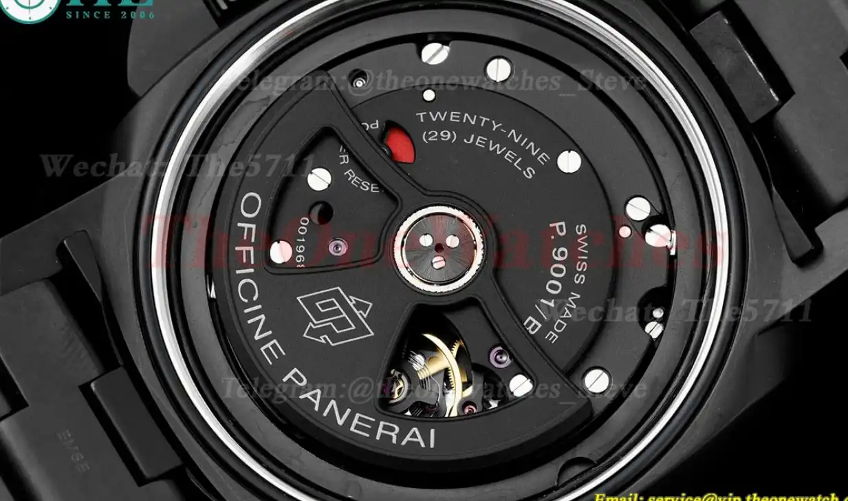 Luminor PAM438 GMT Ceramic Cer Black VSF P9001 Super Clone