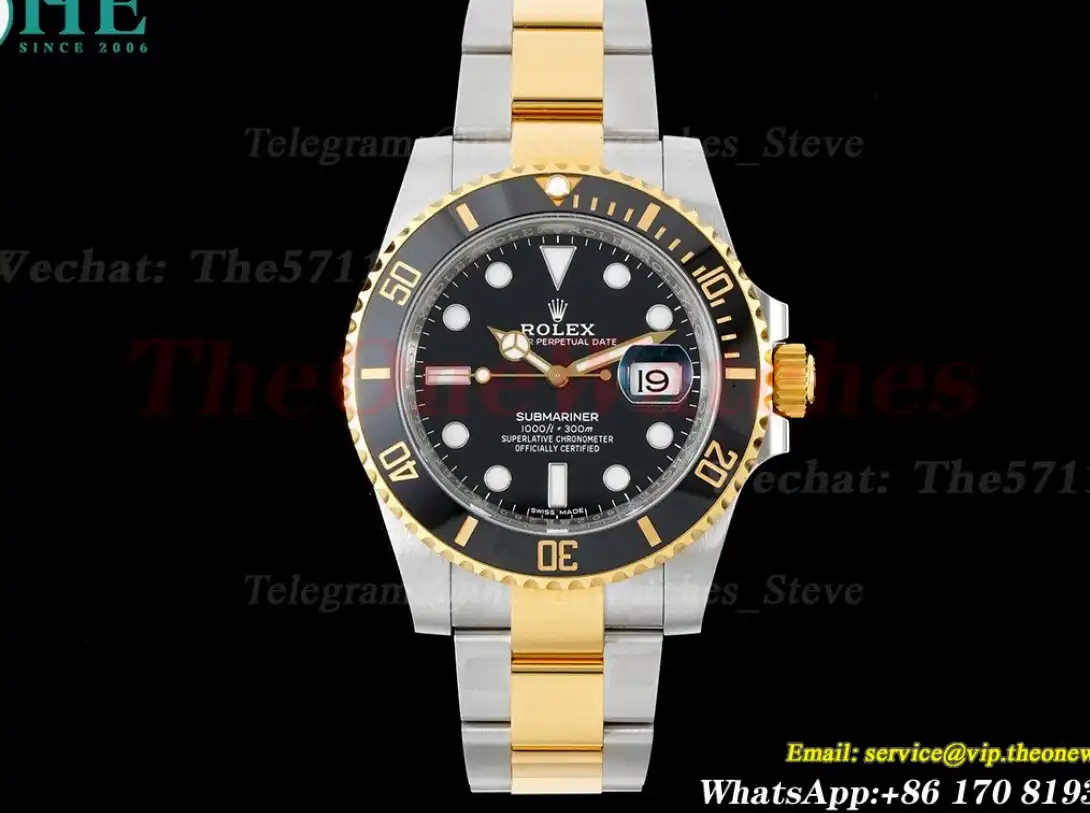 Submariner 116613LN 904L YG SS Black V6F VS3135