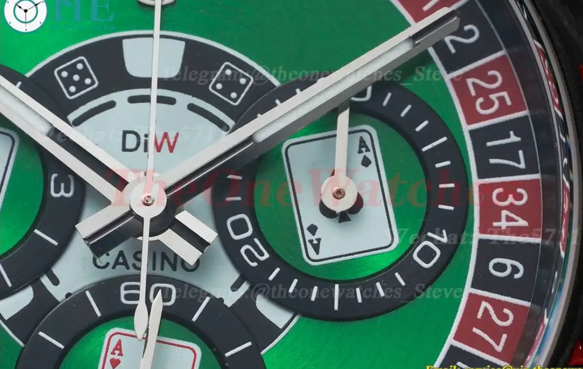 Daytona DIW 40mm Carbon NY Roulette Dial QF SA4130