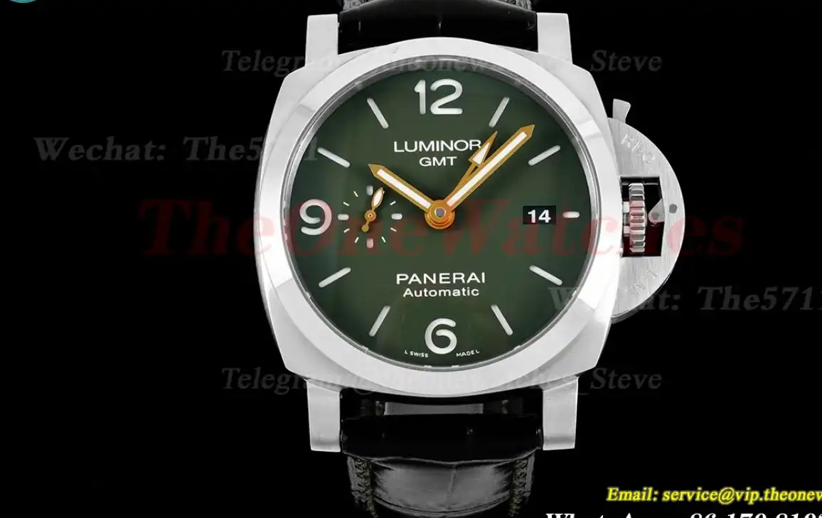 PAM1056 Luminor GMT 44mm SS LE Green VSF P9011 Super Clone