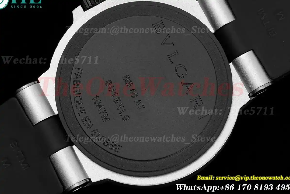 Bvlgari 103382 40mm Aluminum RU Cream dial BVF A2892