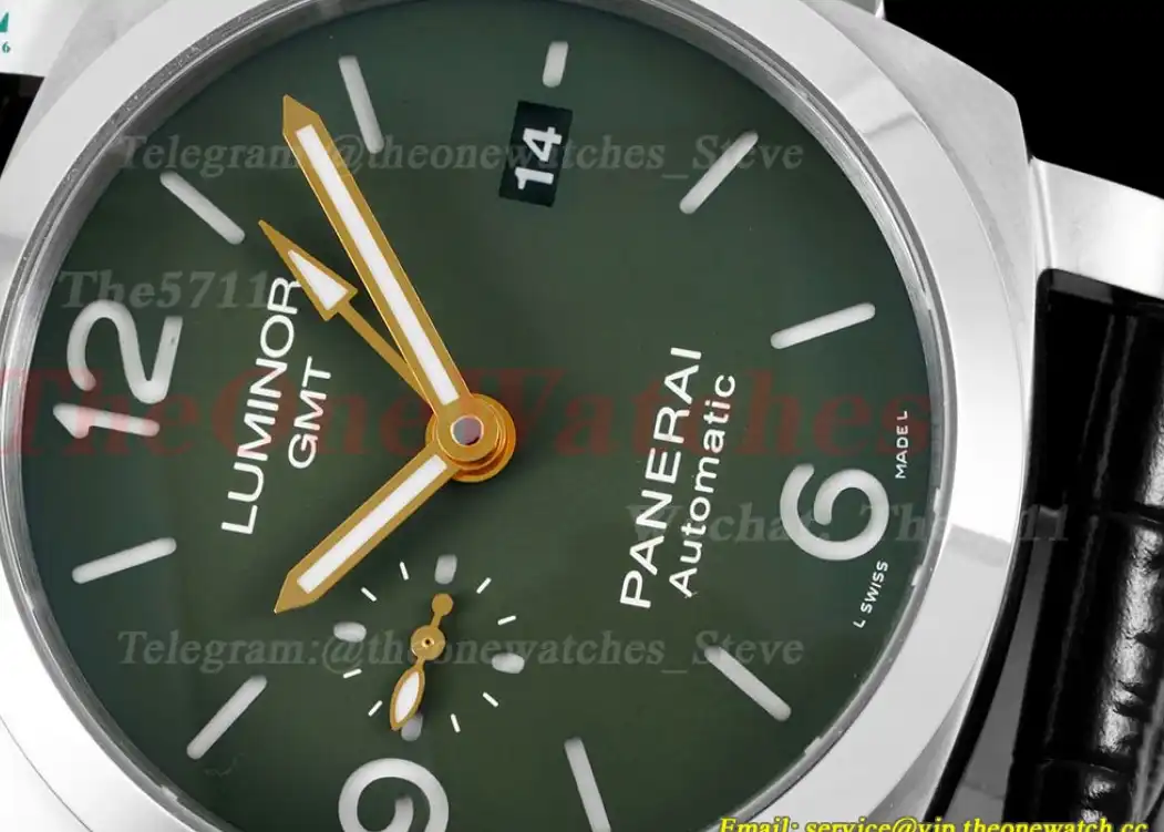 PAM1056 Luminor GMT 44mm SS LE Green VSF P9011 Super Clone