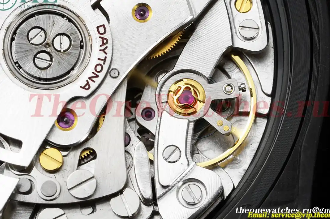 Daytona DIW 40mm Carbon NY Black White Dial QF SA4130