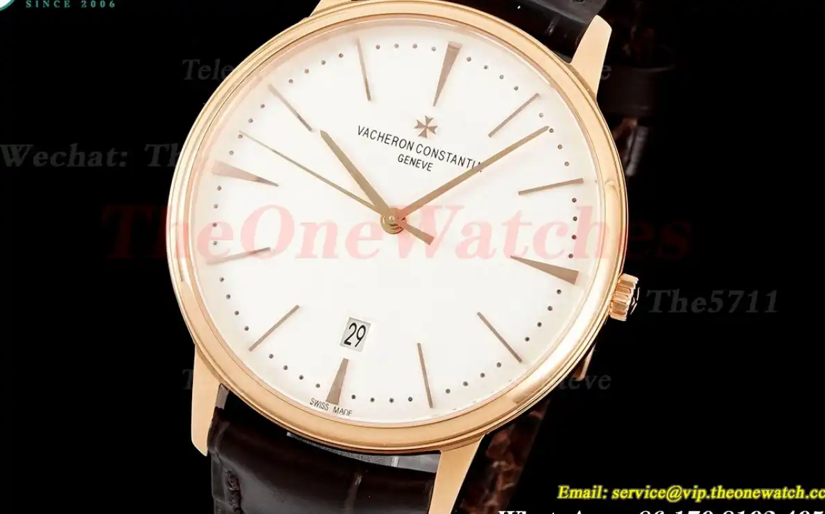 Patrimony Date RG LE Ivory Stk PPF MY9015