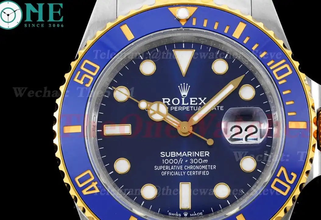 Submariner 126613LB 41mm YG SS Blue Dial King VR3235