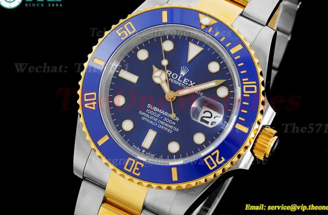 Submariner 126613LB 41mm YG SS Blue Dial King VR3235