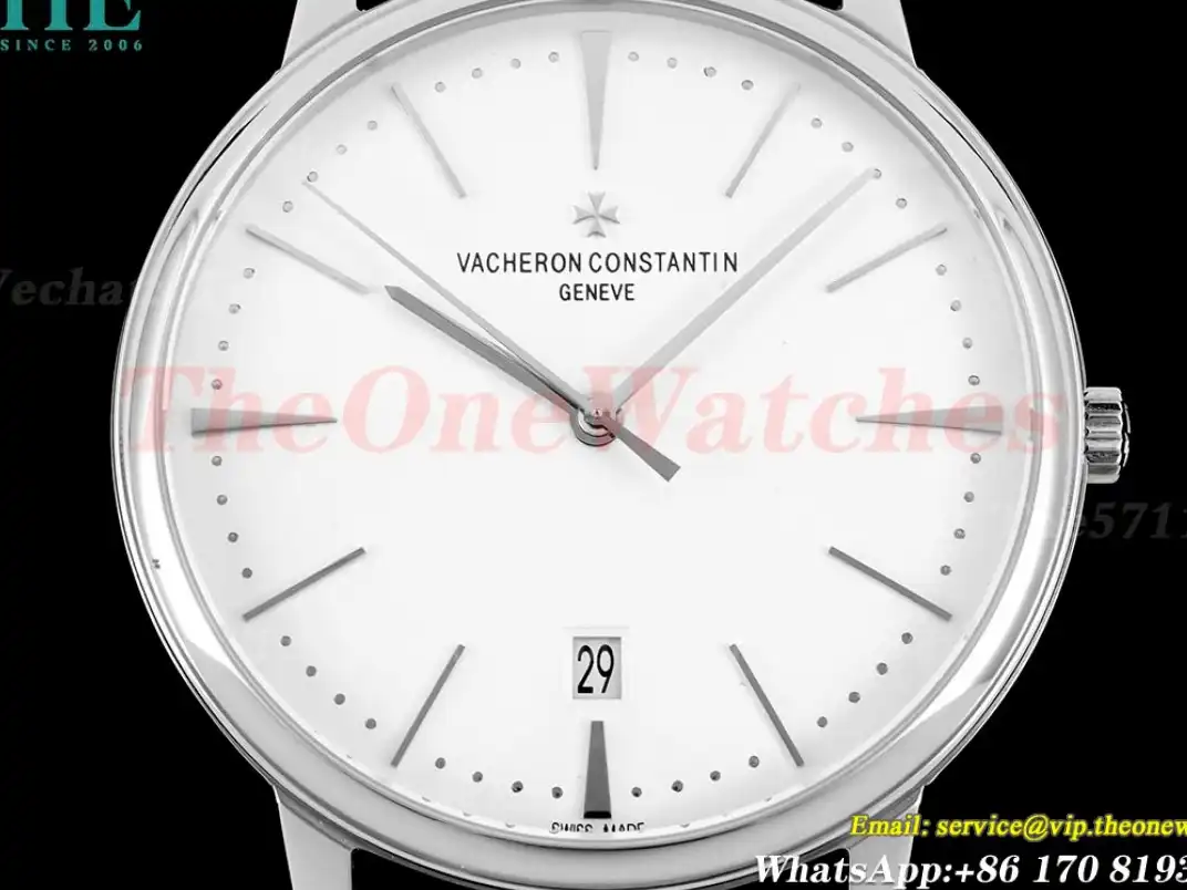 Patrimony Date SS LE White Stk PPF MY9015