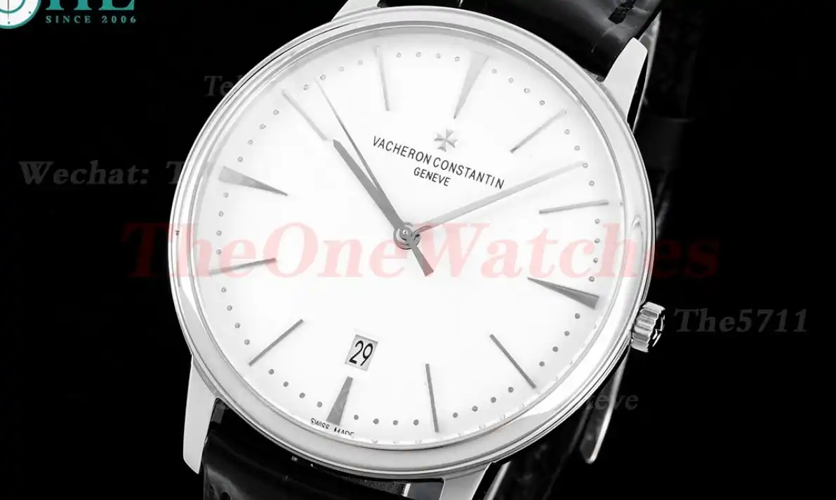 Patrimony Date SS LE White Stk PPF MY9015