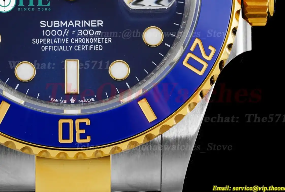 Submariner 126613LB 41mm YG SS Blue Dial King VR3235