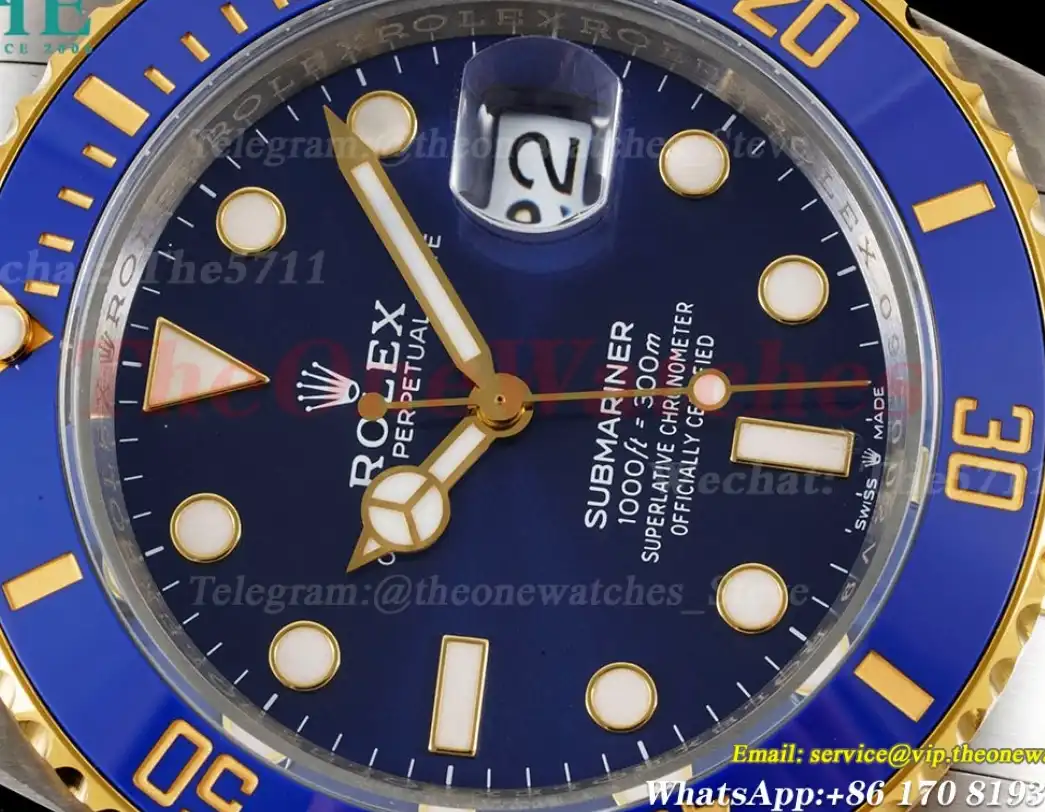 Submariner 126613LB 41mm YG SS Blue Dial King VR3235