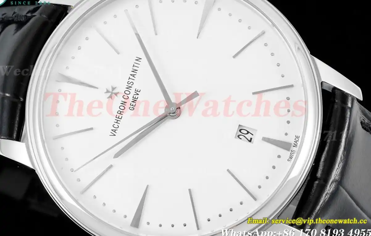 Patrimony Date SS LE White Stk PPF MY9015