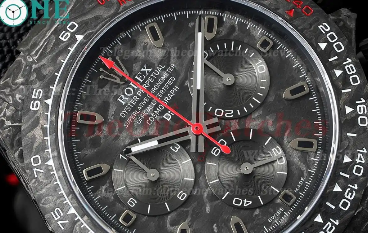 Daytona DIW 40mm Carbon NY Black Red QF SA4130