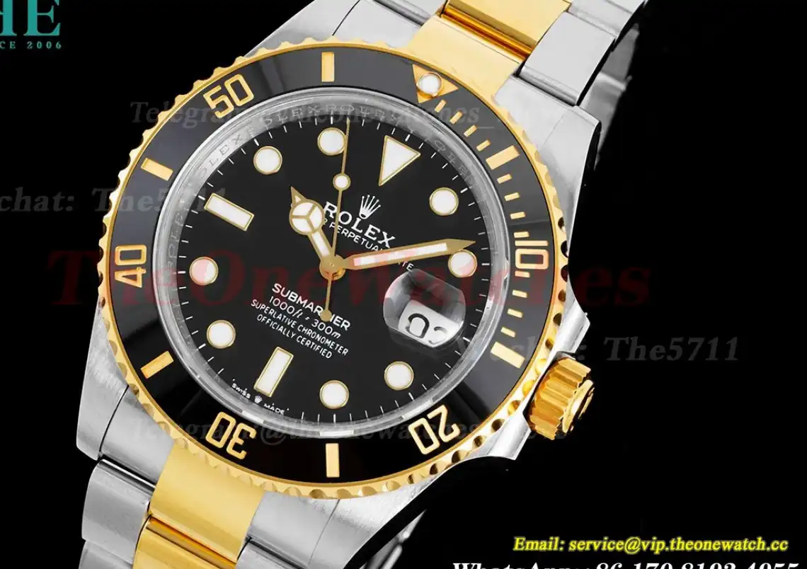 Submariner 126613LN 41mm YG SS Black Dial King VR3235