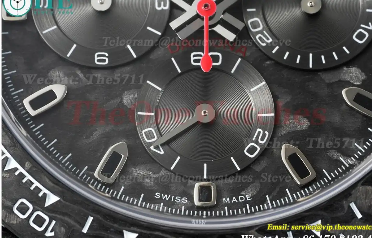 Daytona DIW 40mm Carbon NY Black Red QF SA4130