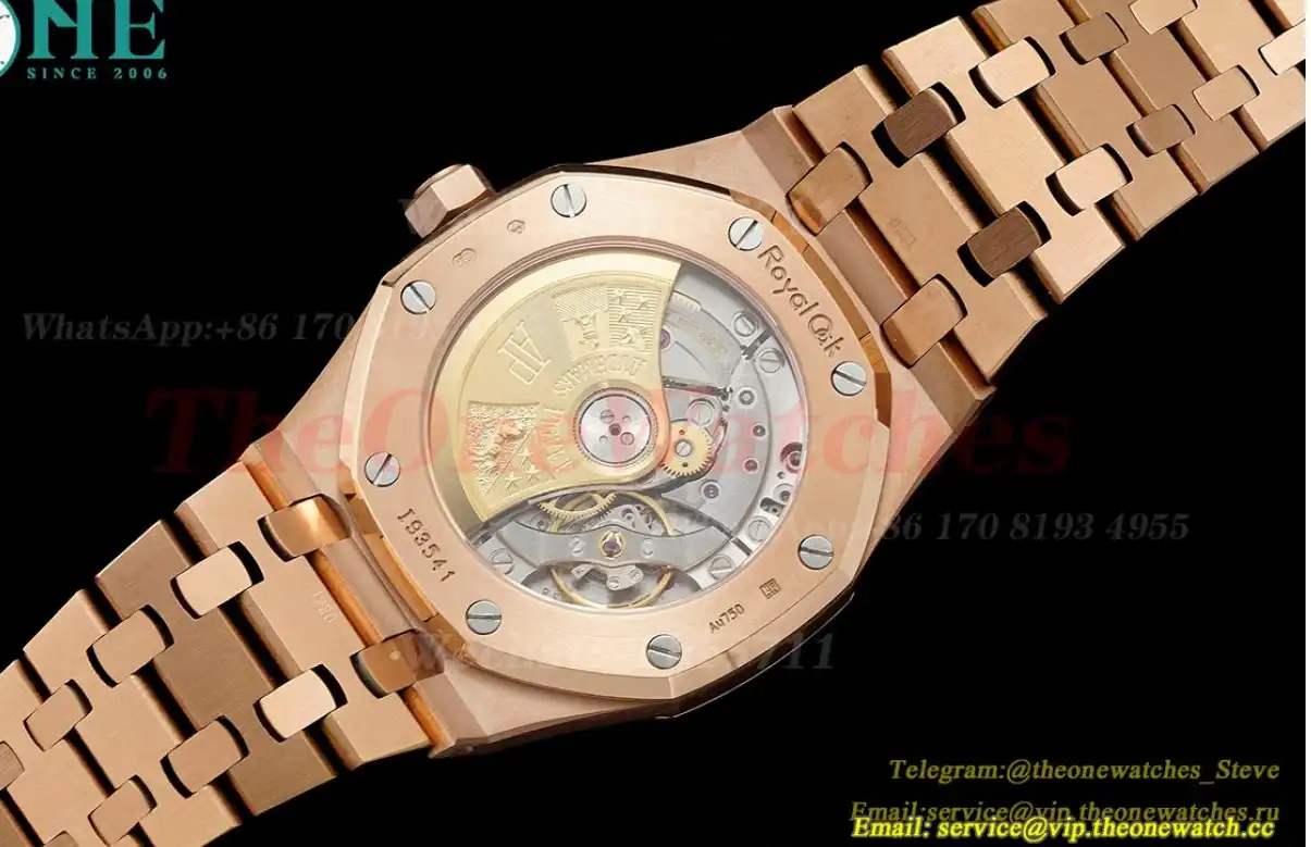 Audemars Piguet - Royal Oak 15451 37mm Dia RG RG Gold Dial IPF SA3120 Super Clone