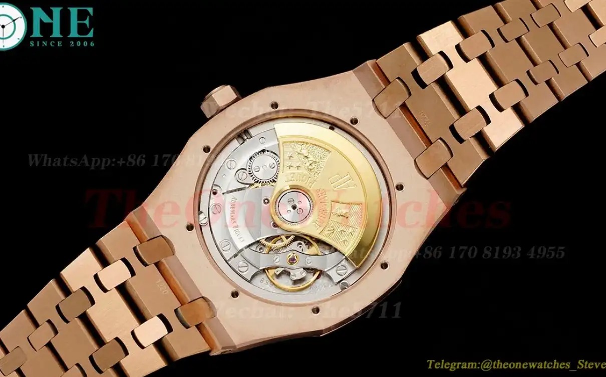 Audemars Piguet - Royal Oak 15451 37mm Dia RG RG Gold Dial IPF SA3120 Super Clone