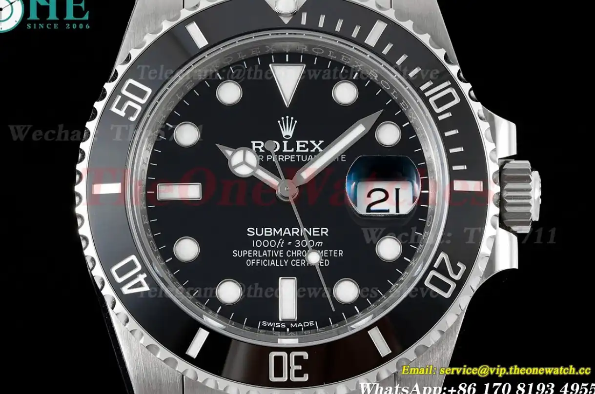 Submariner 116610LN 40mm SS SS Black Dial VSF VS3135