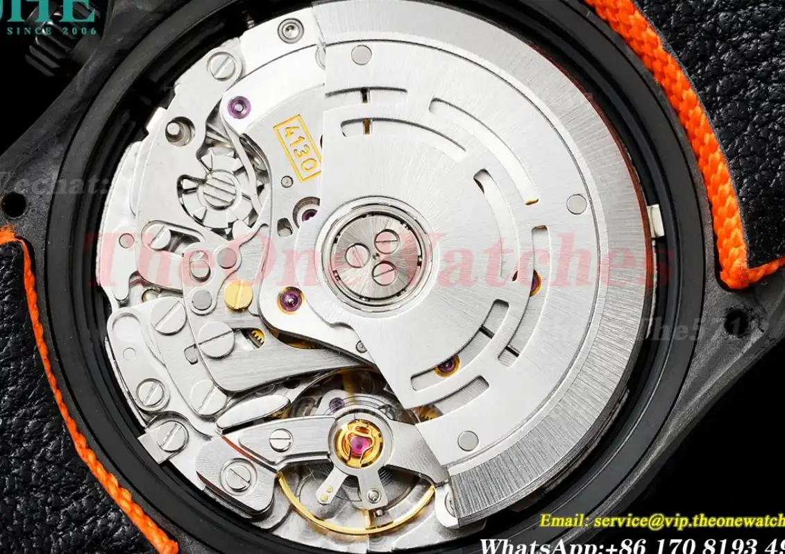 Daytona DIW 40mm Carbon NY Black Orange QF SA4130