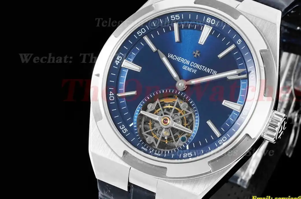 Overseas ref 6000V SS LE Blue Stk BBR Tourbillon