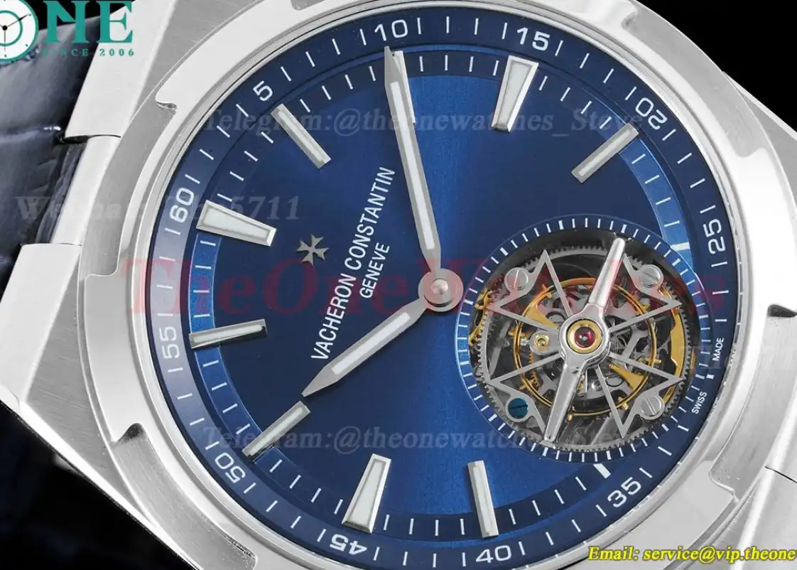 Overseas ref 6000V SS LE Blue Stk BBR Tourbillon