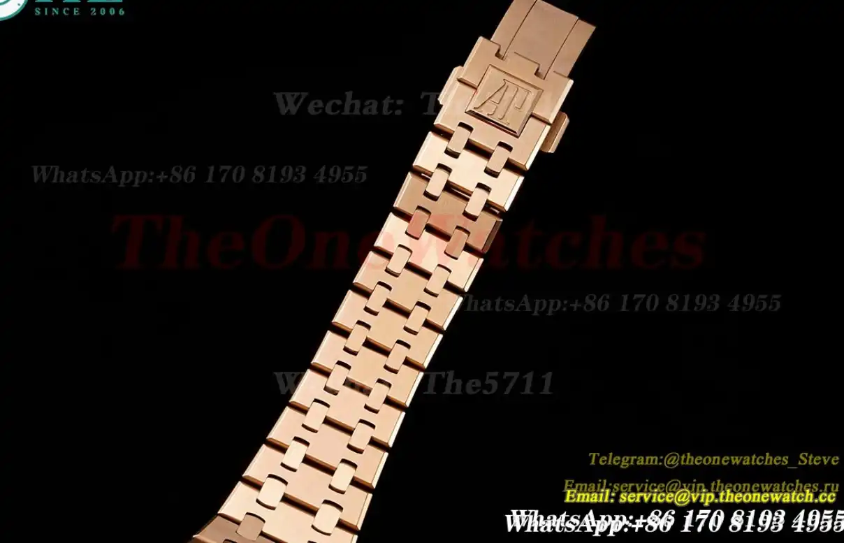 Audemars Piguet - Royal Oak 15451 37mm Dia RG RG Gold Dial IPF SA3120 Super Clone