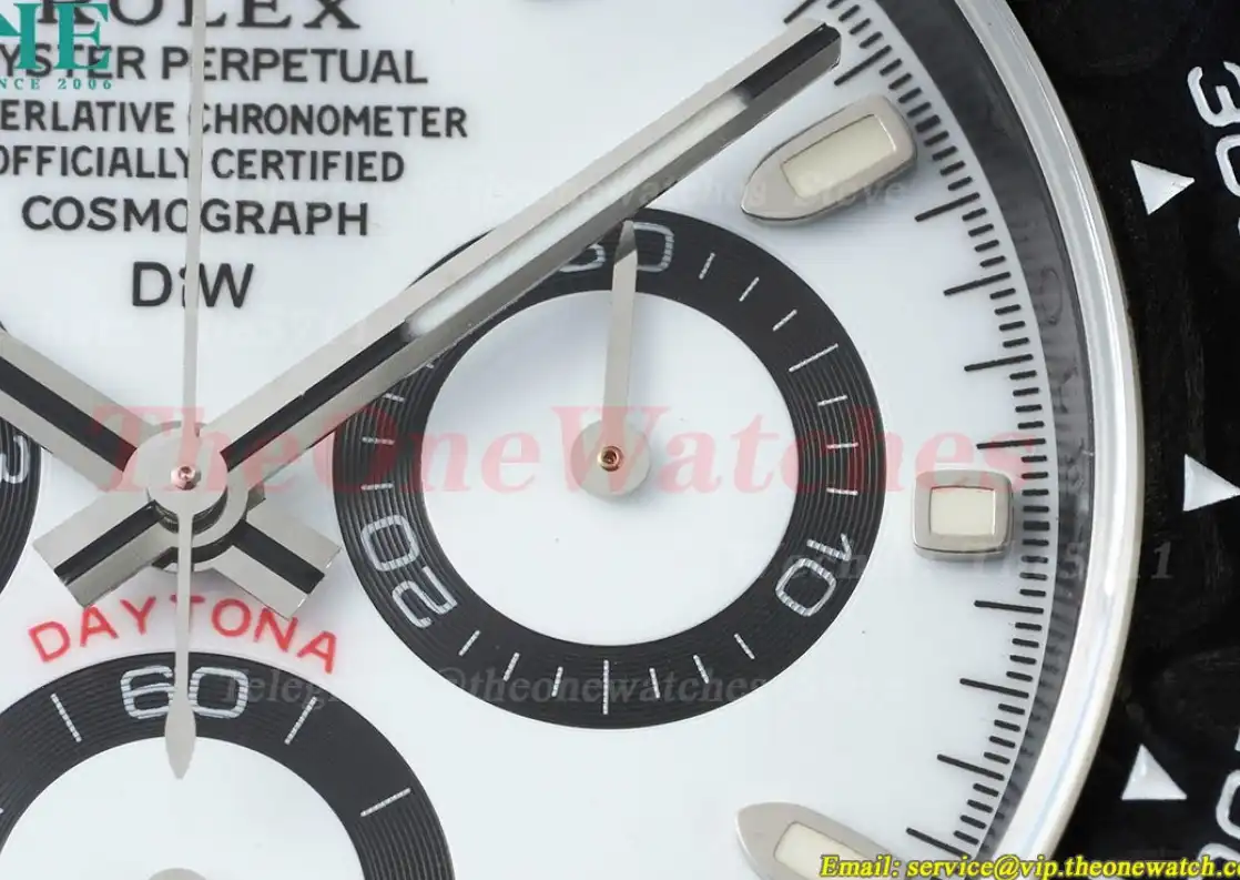 Daytona DIW 40mm Carbon NY White Dial QF SA4130