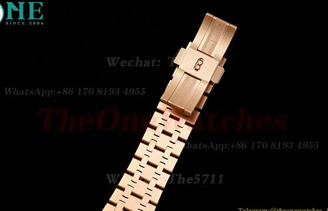 Audemars Piguet - Royal Oak 15451 37mm Dia RG RG Gold Dial IPF SA3120 Super Clone