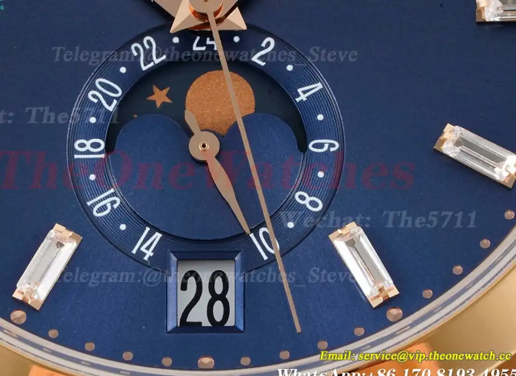 Annual Calendar Moonphase 5396 RG LE Blue Dial ZF A324