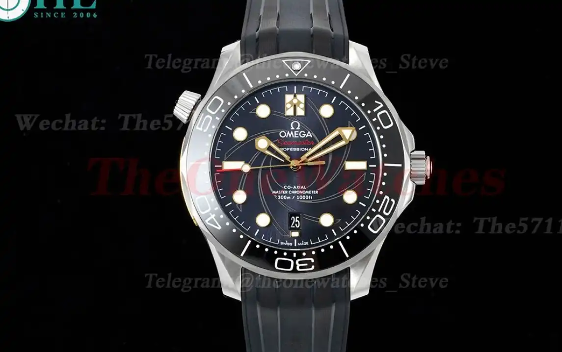 Seamaster 300m James Bond 007 2019 SS RU VSF A8800