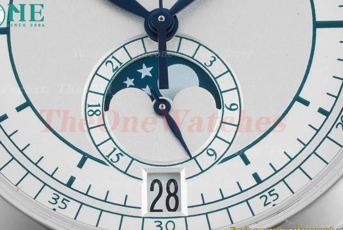 Annual Calendar Moonphase 5396 SS LE White Dial ZF A324