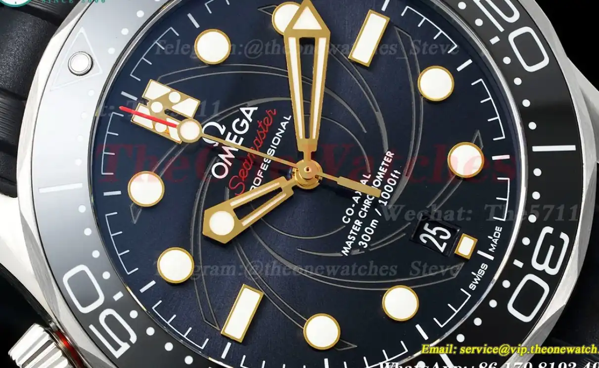 Seamaster 300m James Bond 007 2019 SS RU VSF A8800