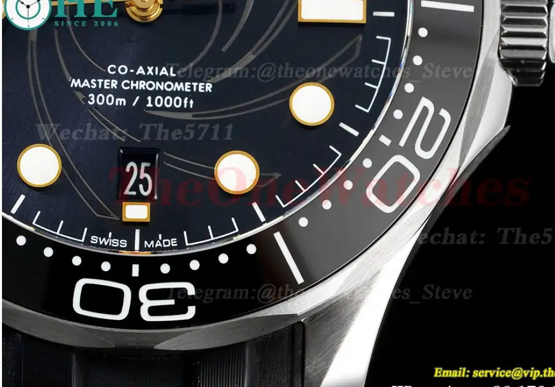 Seamaster 300m James Bond 007 2019 SS RU VSF A8800