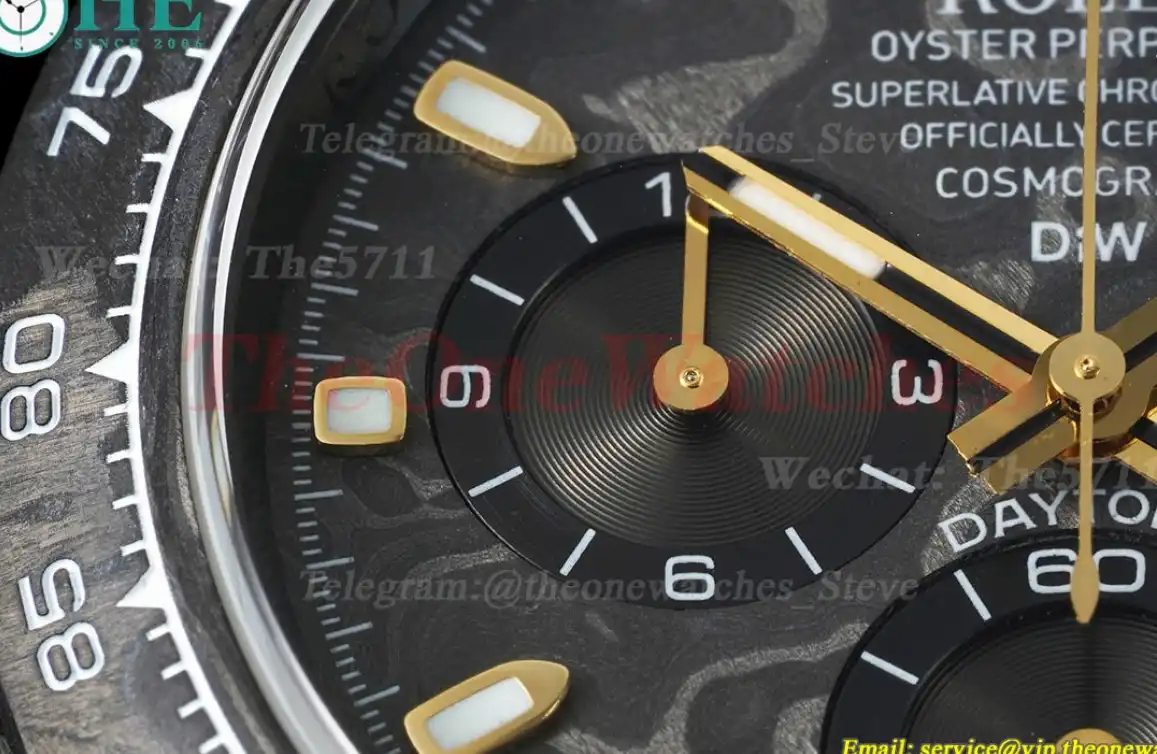 Daytona DIW 40mm Carbon NY Black RG QF SA4130