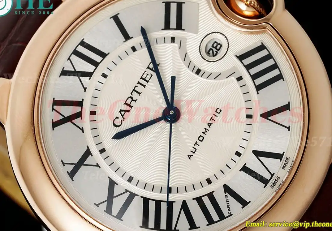 Ballon Bleu De Cartier 42mm RG LE White Dial AF A2824